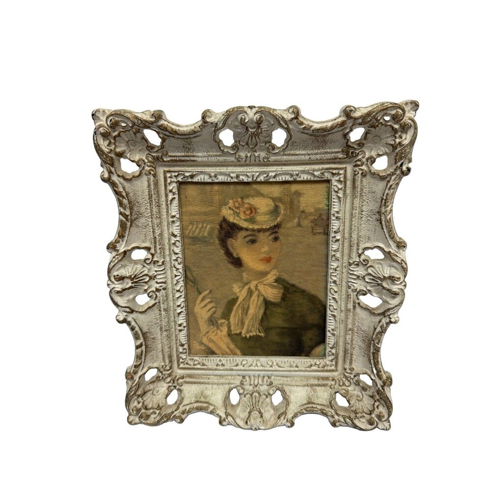 Vintage Mid-Century Framed Art Pieces by American Artist Hulda Cherry Jaffe Set - Picture 2 of 9